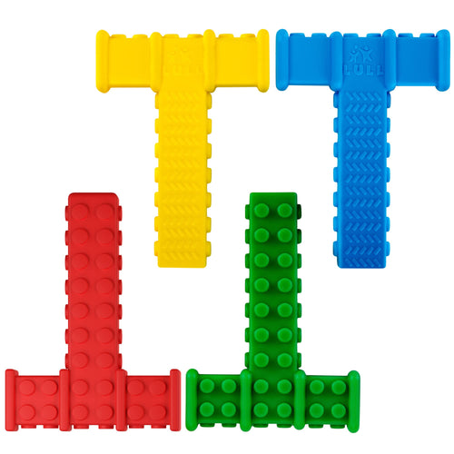 Lull Kids Chewy Tubes Oral Motor Tool - Sensory Toys for Autistic Children Sensory Chew Toys for Autistic Children Chewies for Kids Sensory Autism Chew Toys Sensory Chewy Sticks (4 Pack)